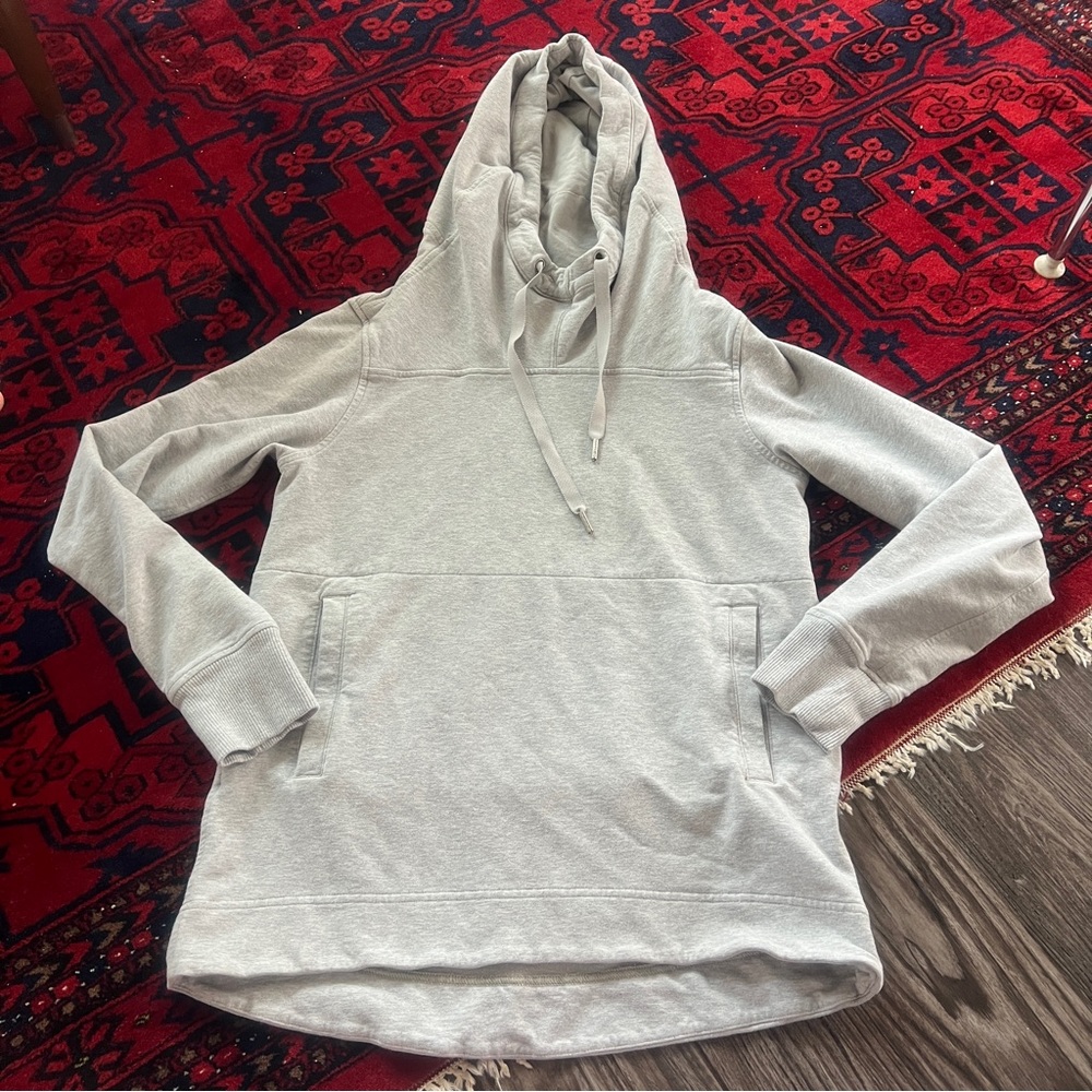 Lululemon Split Pullover Heathered Light Grey / S… - image 3